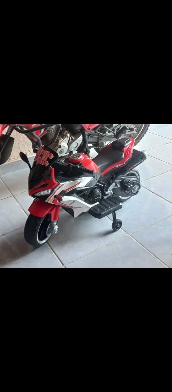 Moto elétrica infantil 