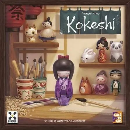 Kokeshi - Jogo de Tabuleiro | Lacrado
