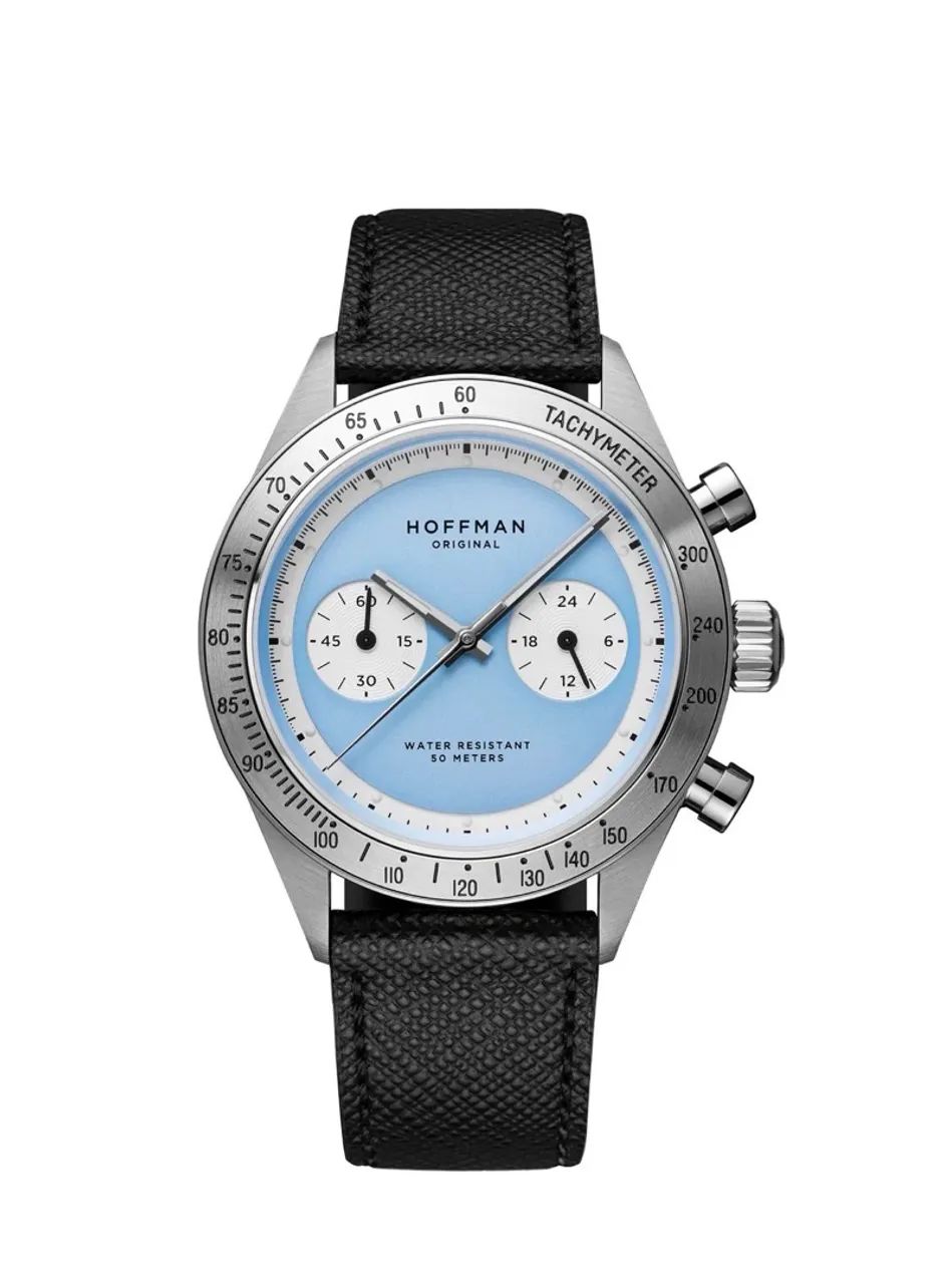 Relógio Hoffman Panda Cronógrafo Blue Race Novo - Foto 2