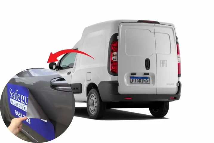 IMÃ PARA PORTA DE CARRO PERSONALIZADO