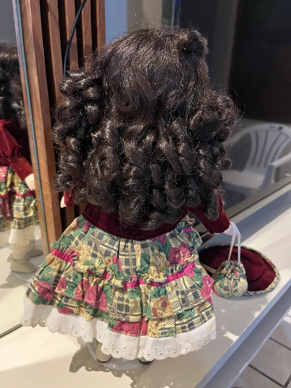 Boneca de porcelana belíssima! - Foto 5