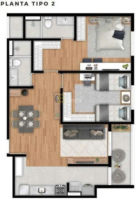 Apartamento à venda no Residencial Baluarte em Vinhedo/SP - Foto 5