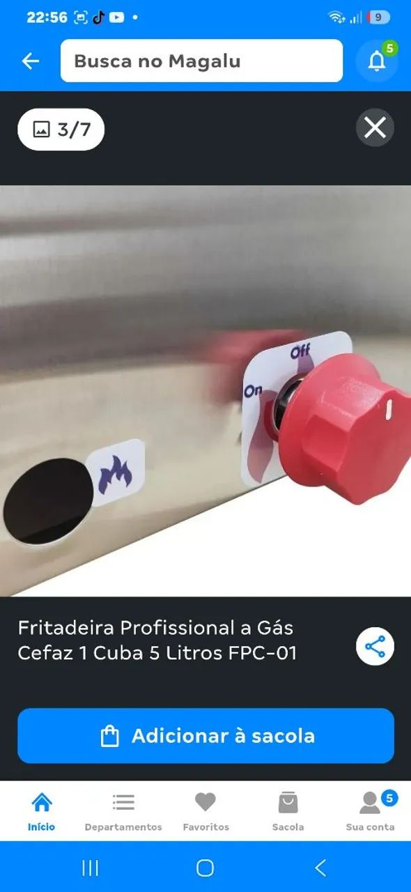 Fritadeira a gás - Foto 3