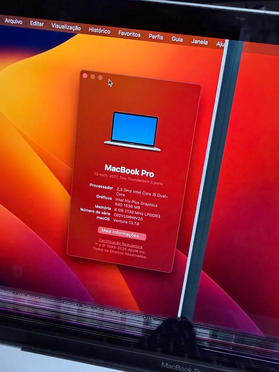 MACBOOK PRO 2017 256gb 8gb ram - Computadores e Desktops - Dias D