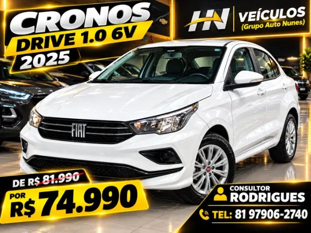 Fiat Cronos Drive 1.0 6V 2025