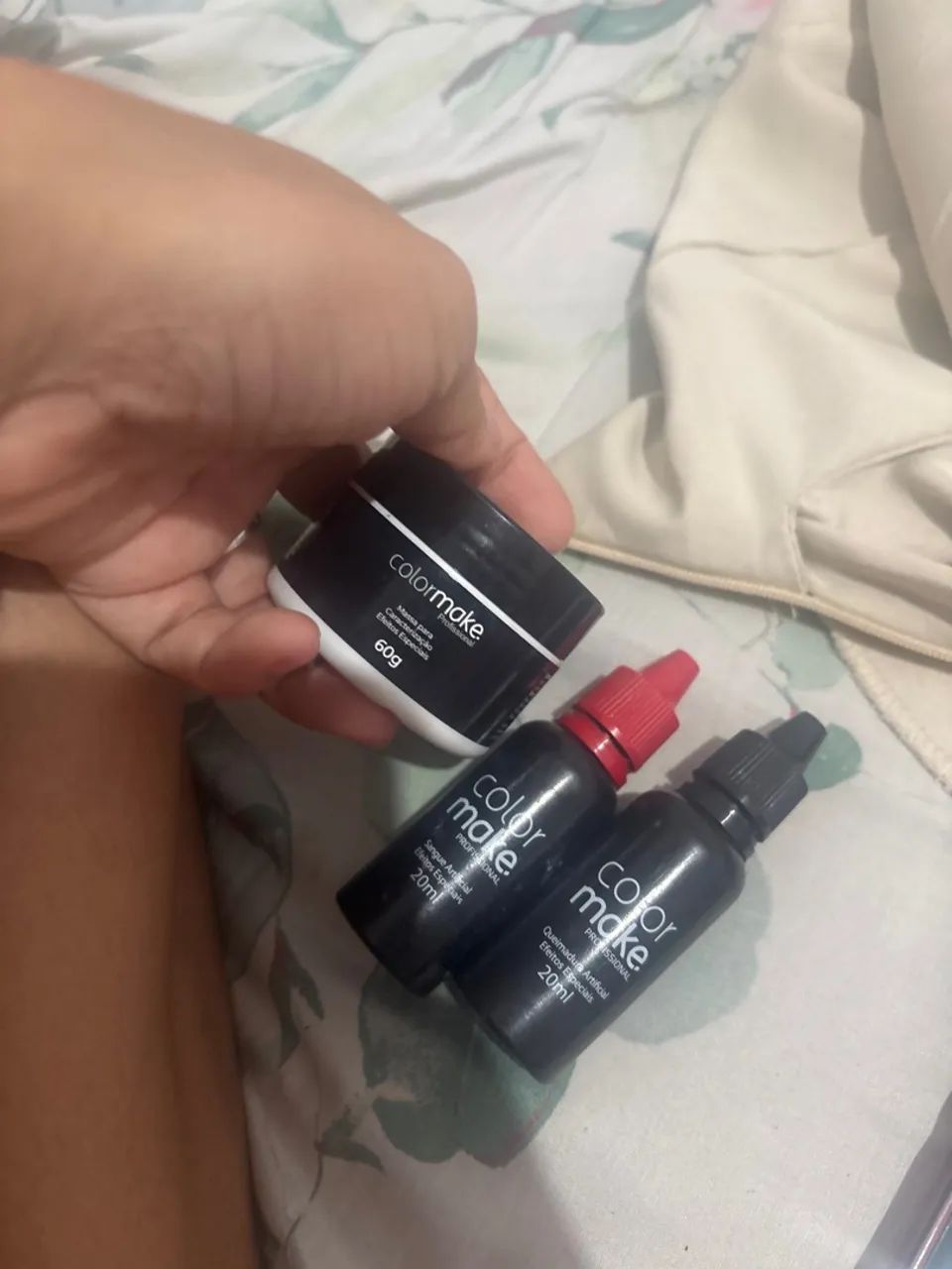 Color make efeito especias Halloween