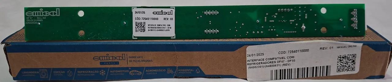 Placa interface geladeira Df 47 ,50 - Foto 3