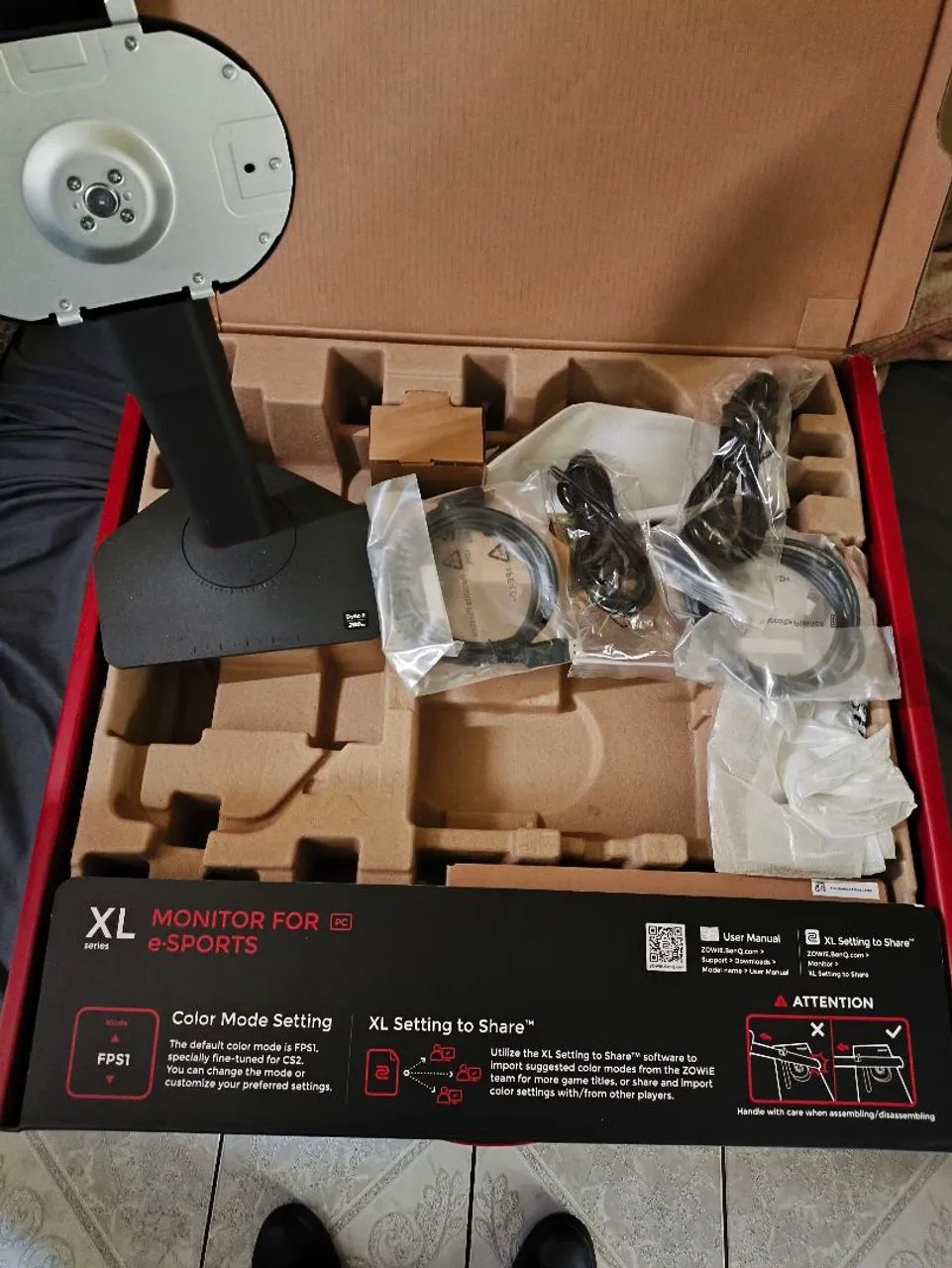 Monitor benq XL2546X+ DyAc 2 280hz - Foto 3