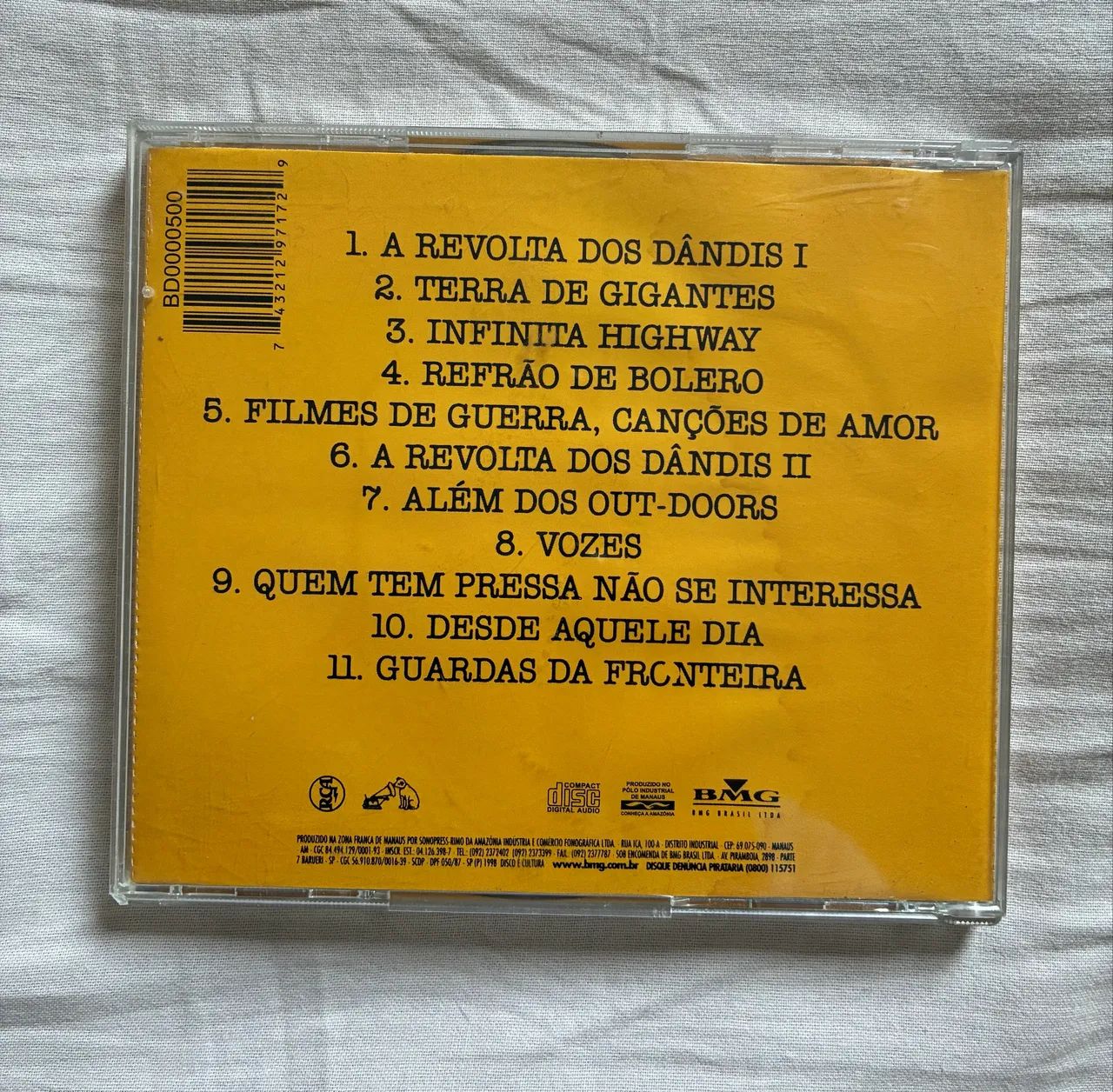 CD Engenheiros do Hawaii - Revolta dos Dandis - Foto 2