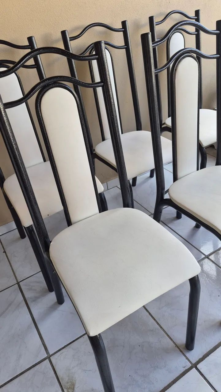 Jogo com 6 cadeiras de jantar - Foto 2