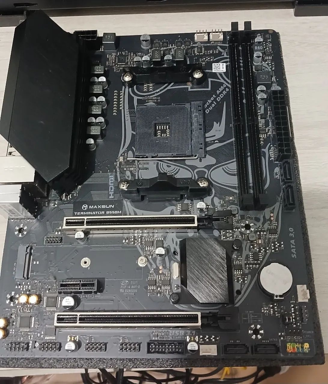 Placa Mãe MAXSUN B550M MS-Terminator