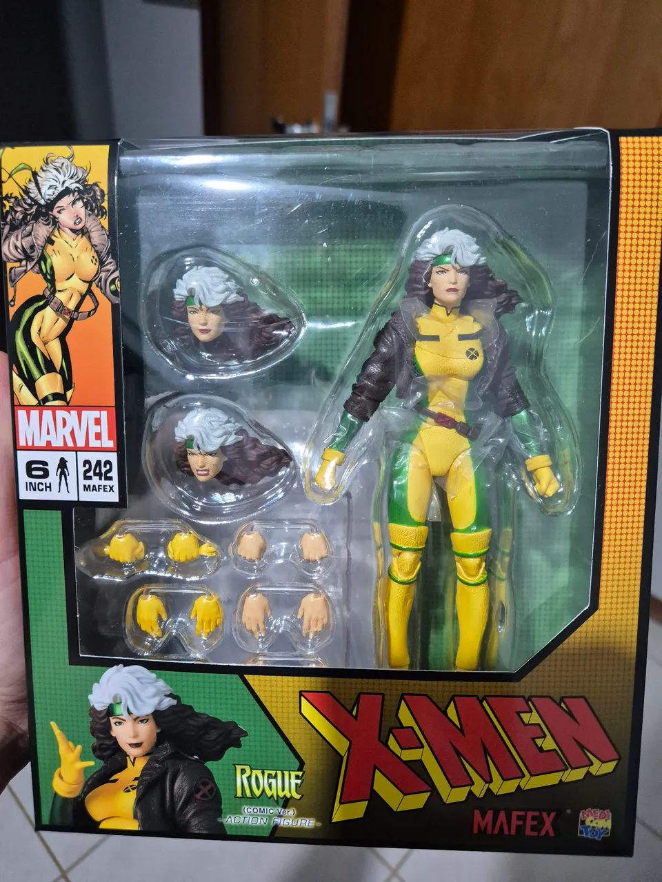 Rogue(Vampira - 242) Mafex - X-Men - Hobbies e coleções - Jardim