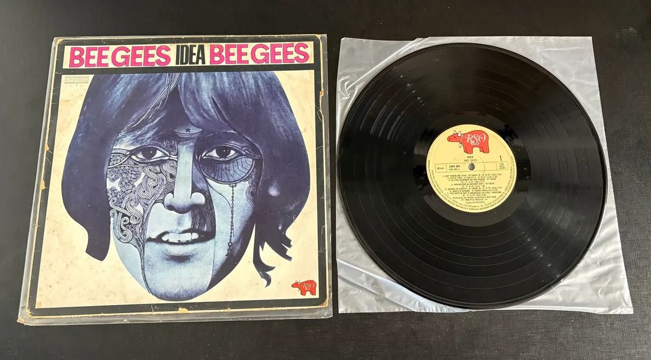 Lp disco Vinil bee gees idea rso 1980