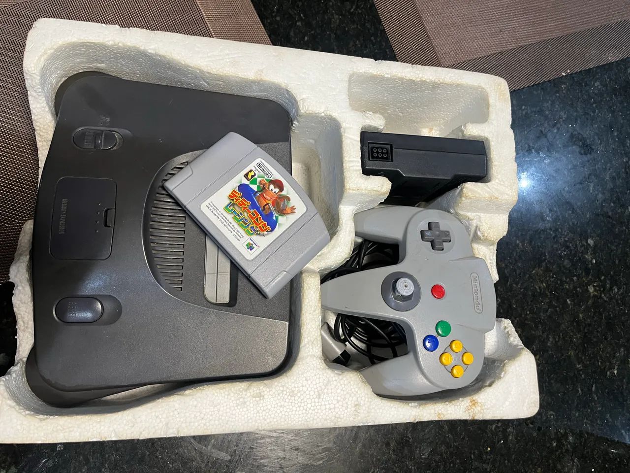 Nintendo 64 na caixa completo  - Foto 4