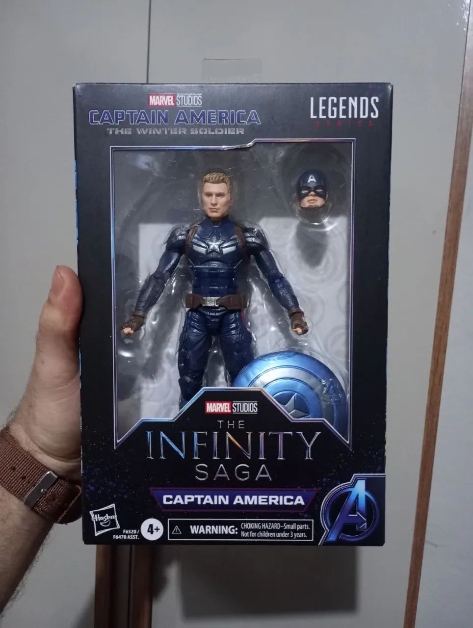Capitão América Marvel Legends infinity saga