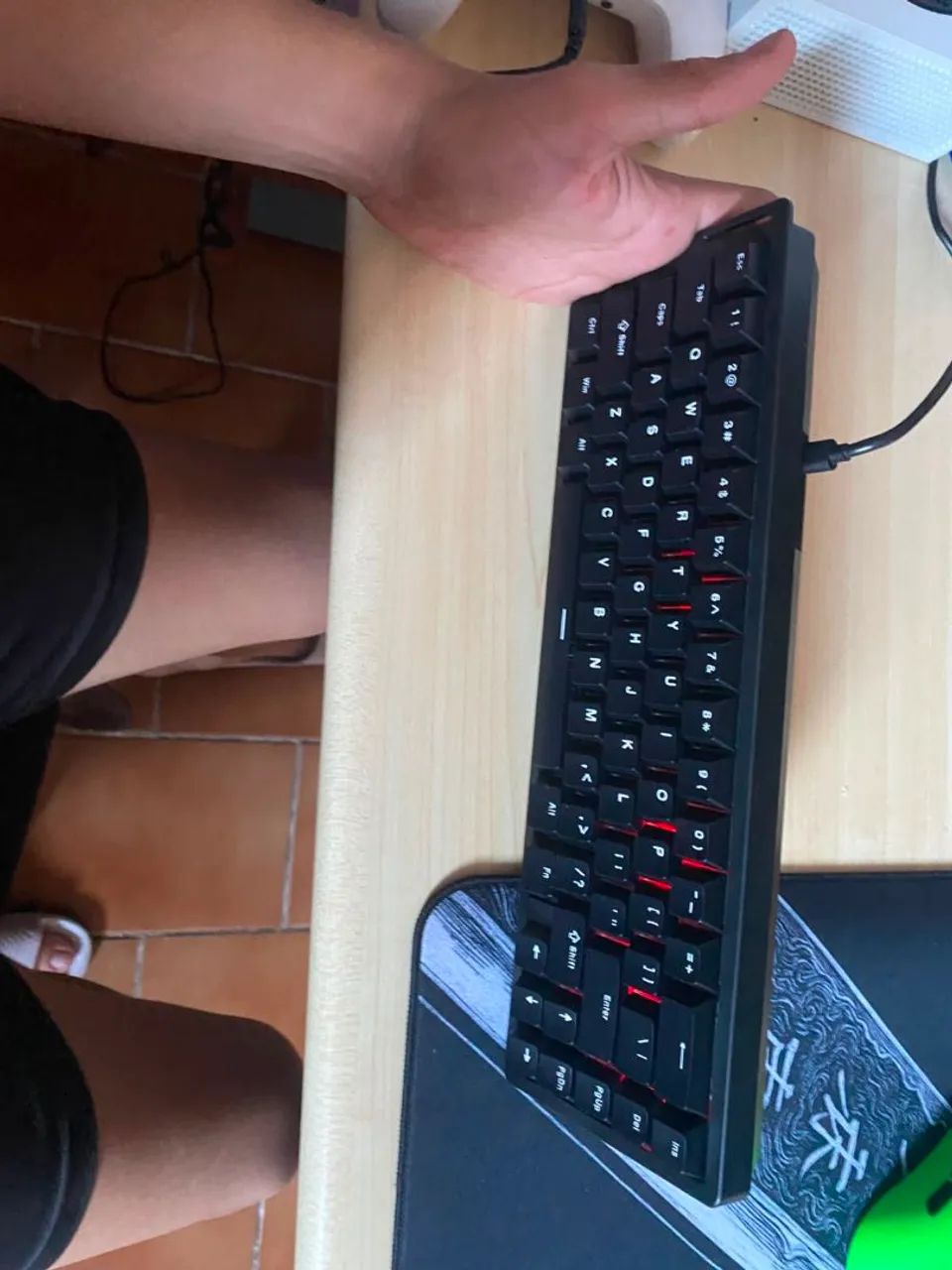 Teclado free Wolf f68 - Foto 3