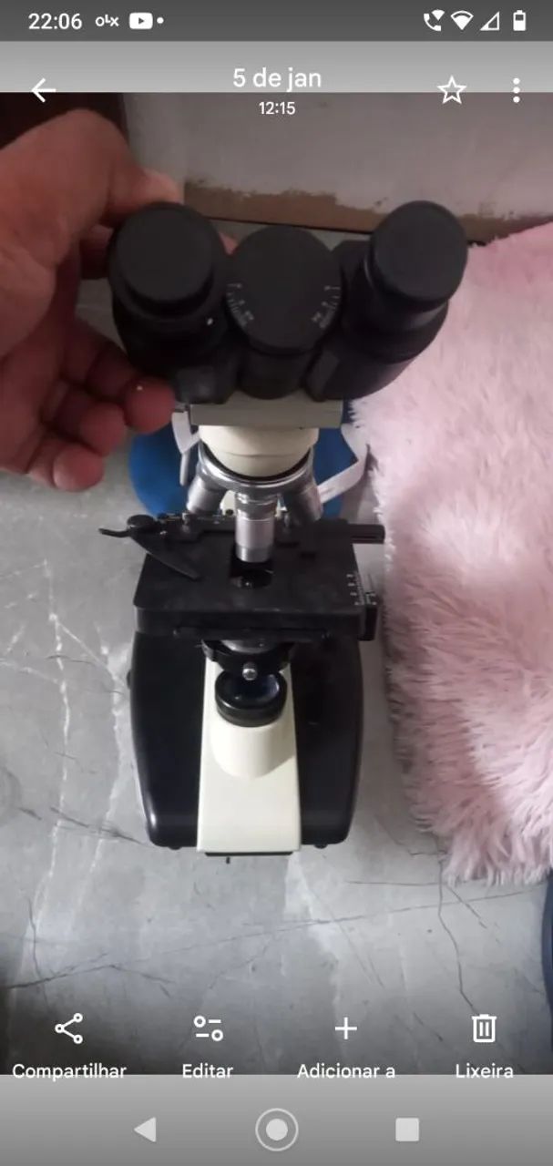 Microscópio funciona perfeitamente  - Foto 2