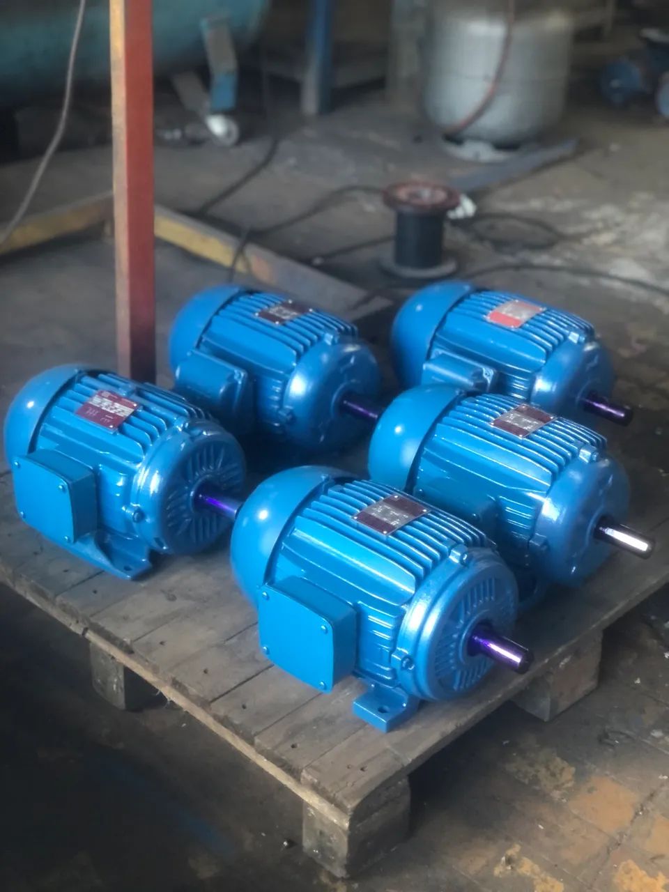 Motor weg 5cv 1740 rpms 220/380v trifásico  - Foto 2