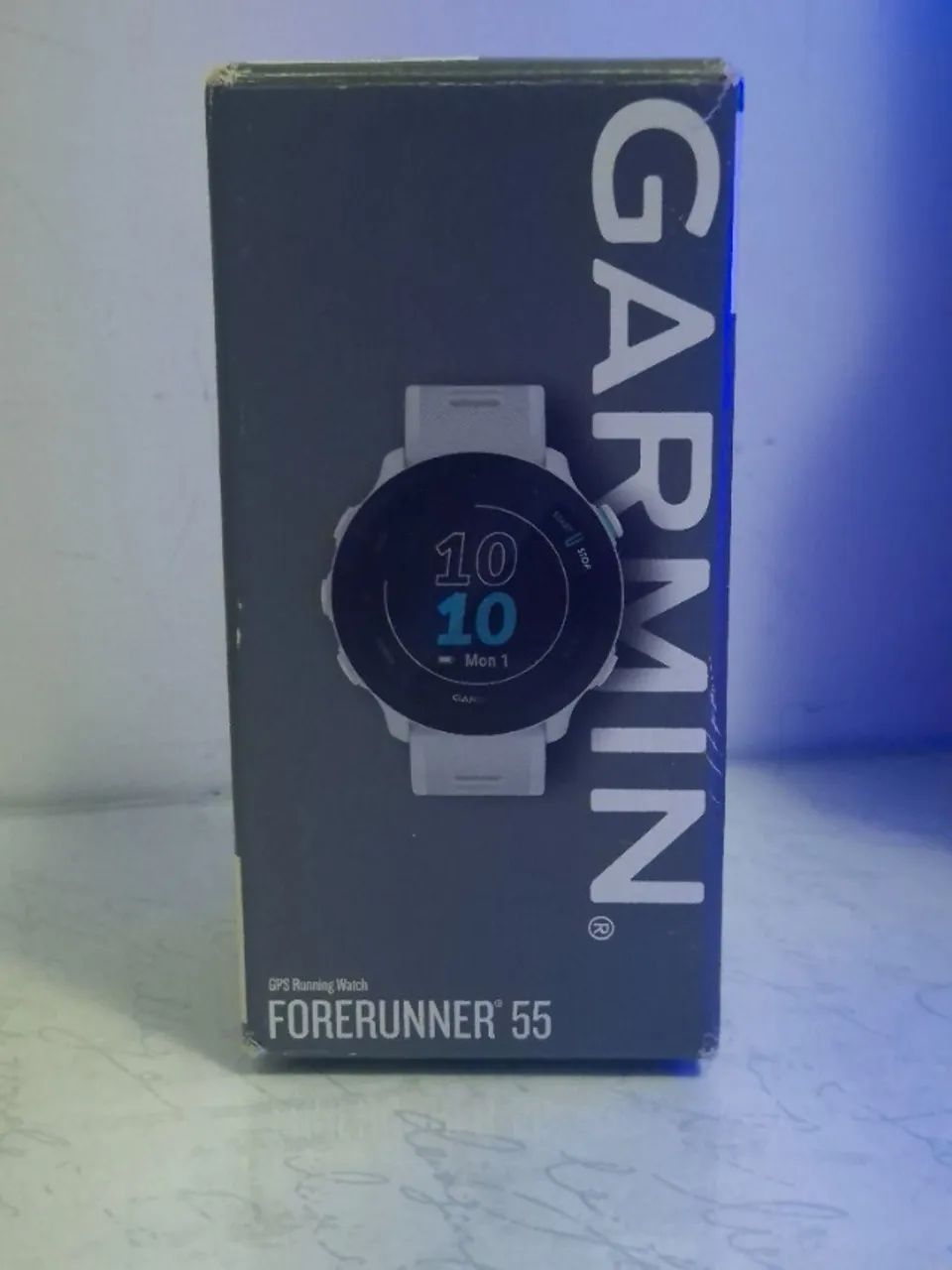 Garmin Forerunner 55 Branco 30d de uso - Foto 3