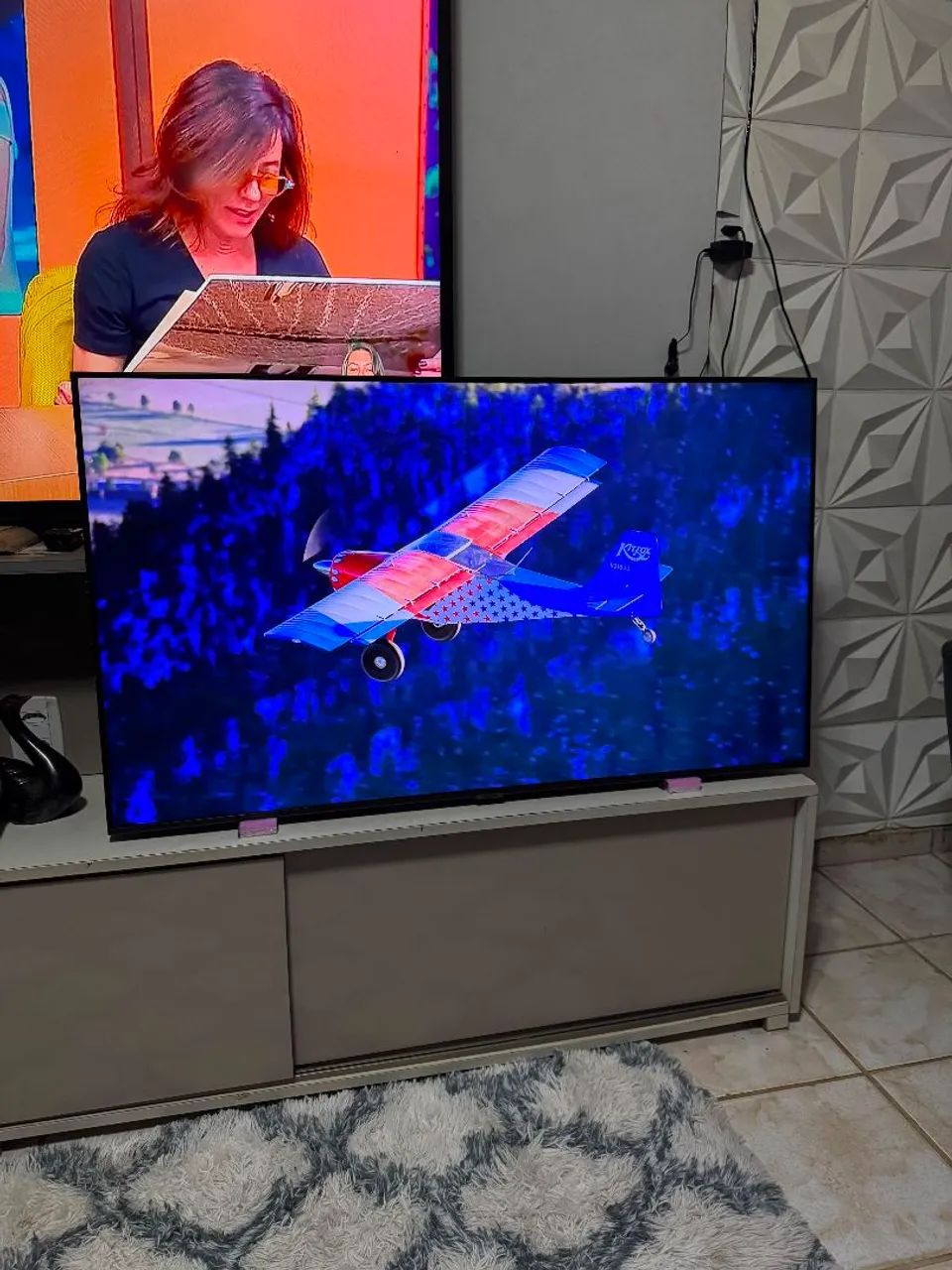 Smart 50 polegadas Samsung cristal tizen Com Xbox game pass integrado na própria tv - Foto 3