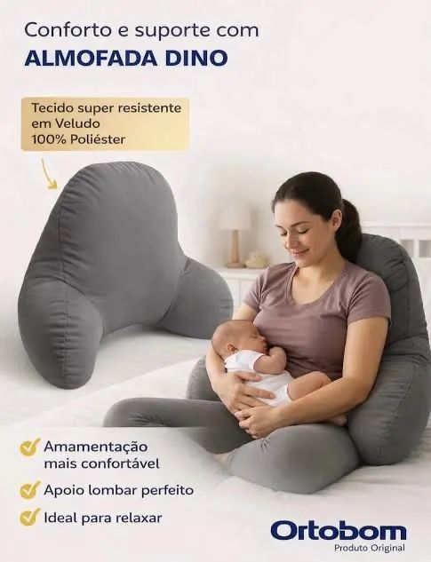 Almofada encosto para amamentação  - Foto 4