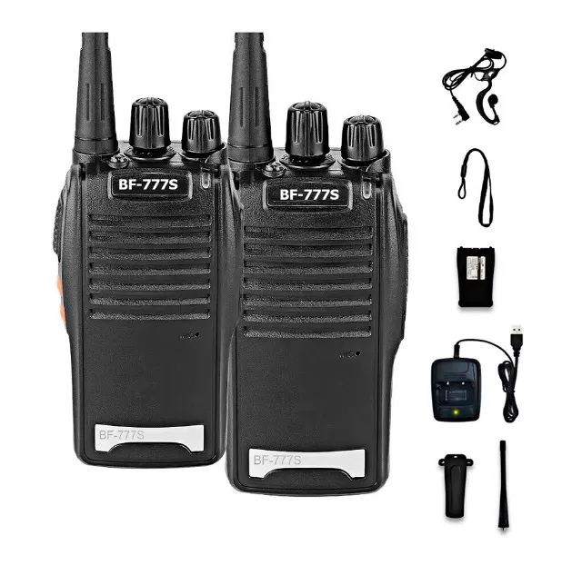 Kit C/2 Radio Walk Talk Comunicador Bf 777s  - Foto 6