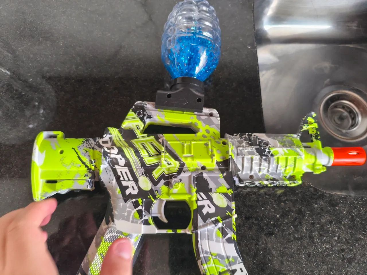 Brinquedo de Gel XNIPER Graffiti (Com adaptador de garrafa) - Foto 2