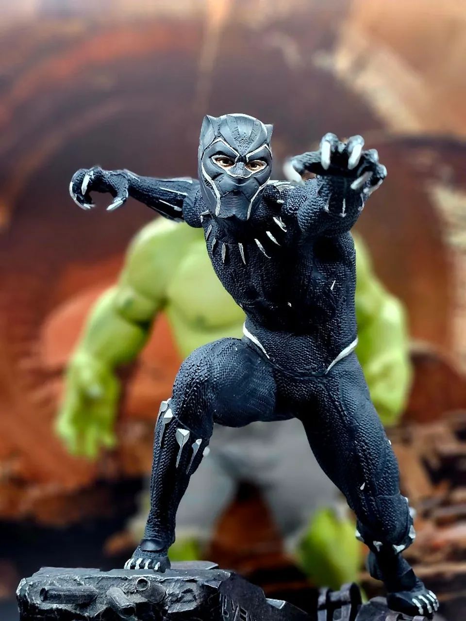 Estátua Pantera Negra (Black Panther) Art Scale 1/10 - Iron Studios<br> - Foto 5