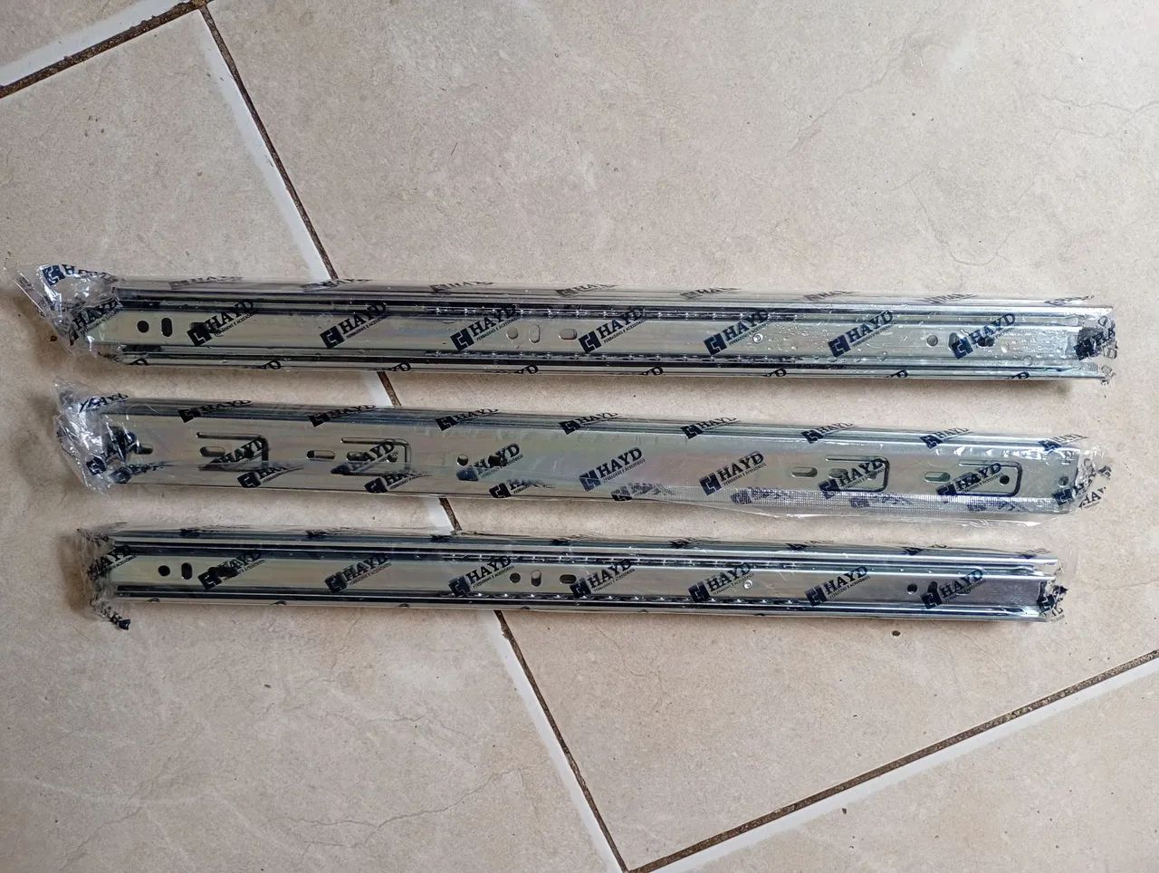 3 Trilhos telescópicos.45cm - Foto 2