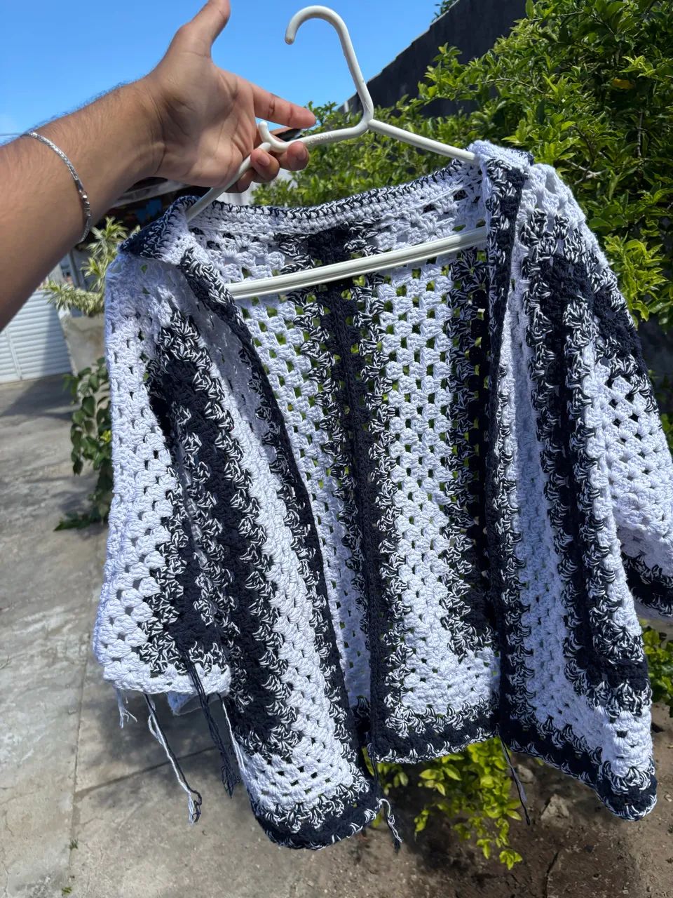 Kimono/Cardigan Croche - Foto 3