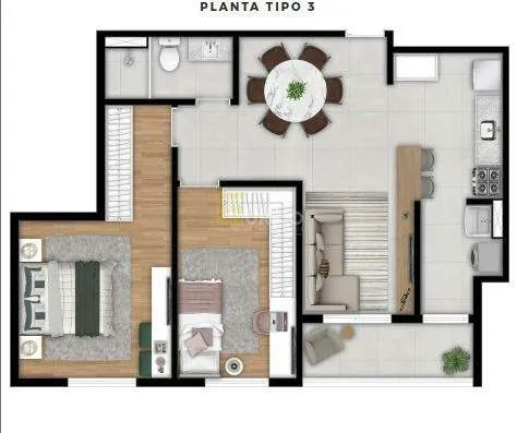 Apartamento à venda no Residencial Baluarte em Vinhedo/SP - Foto 2