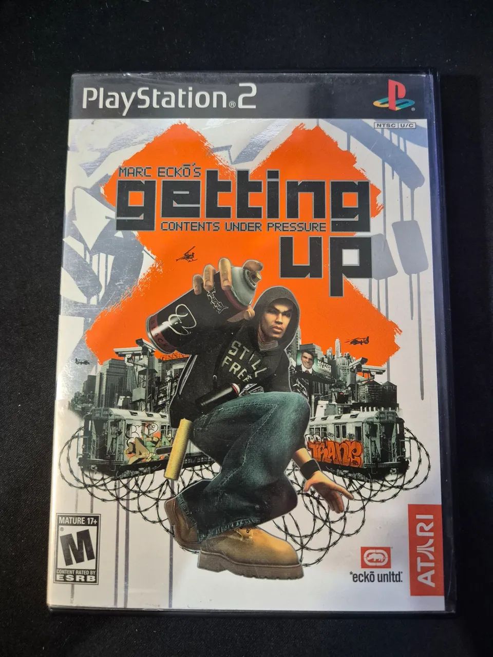 Jogo Marc Ecko's Getting Up Contents Under pressure Ps2