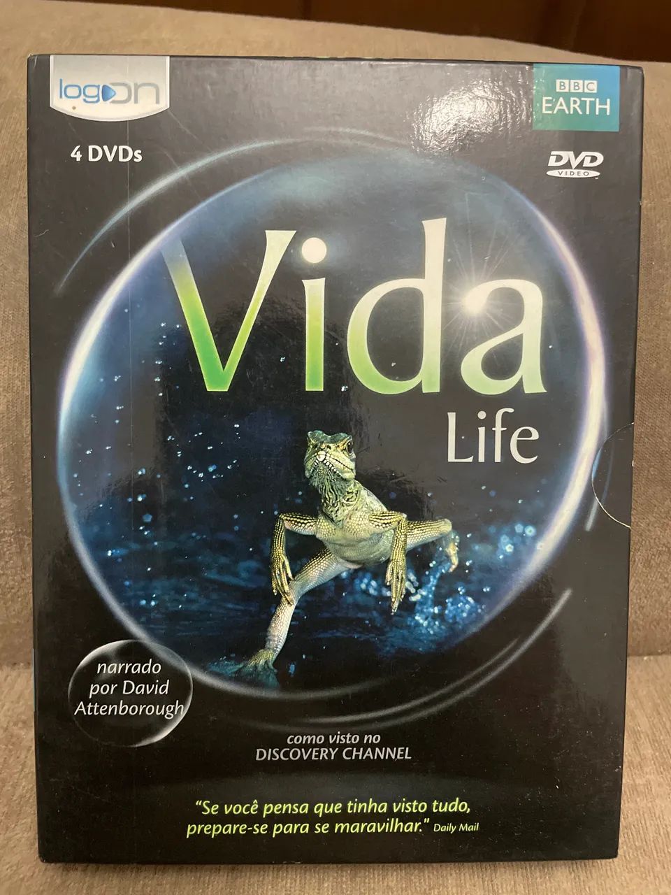 Dvds Vida Life, com David Attenborough , BBC