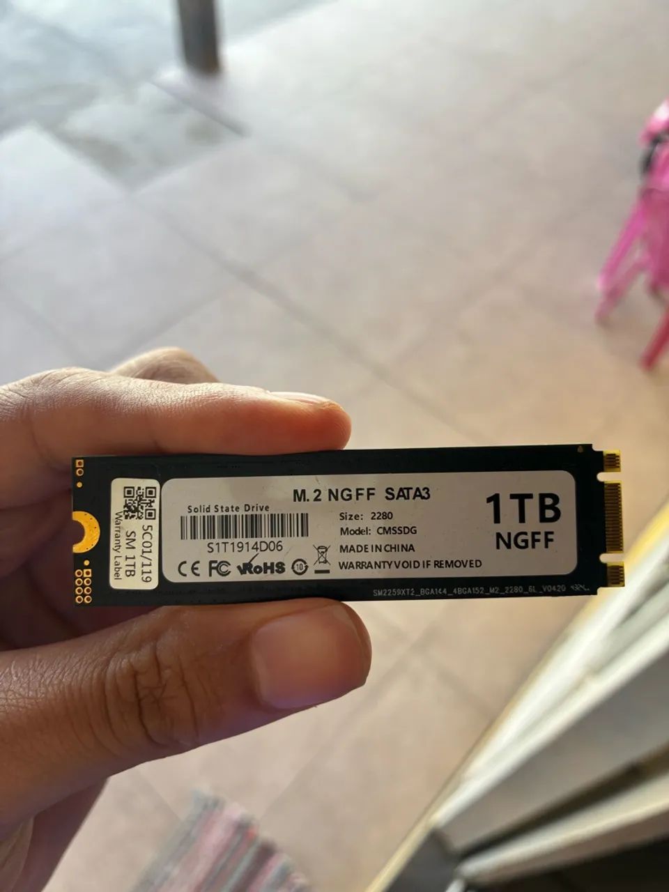 SSD NGFF 1TB - Foto 2