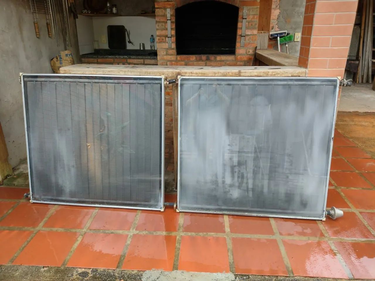 Aquecedor solar, boiler 200 litros e 2 placas 1x1m - Foto 2