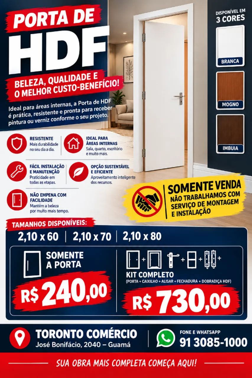 Portas HDF