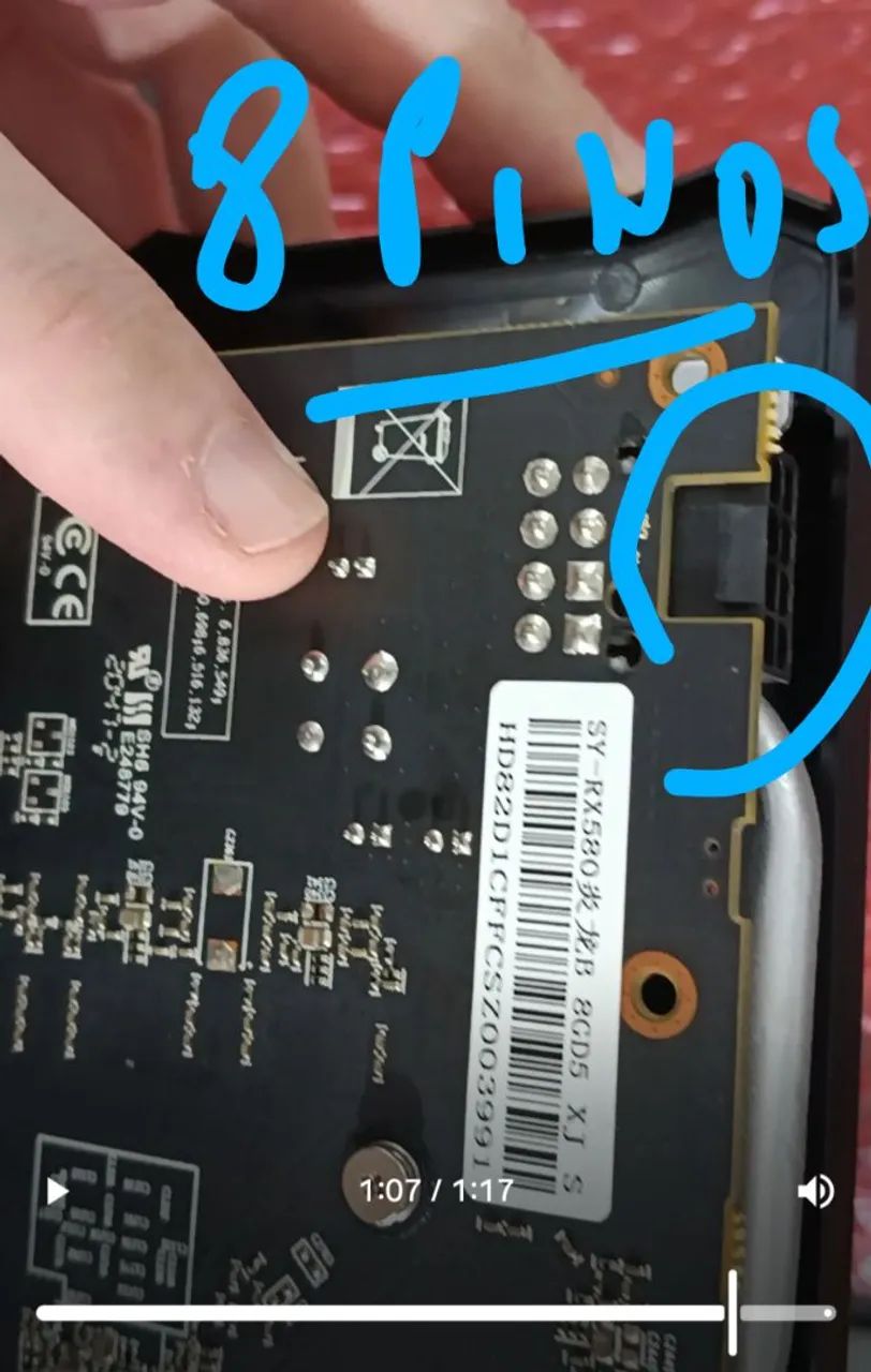 Placa de vídeo RX 580 top!! - Foto 5