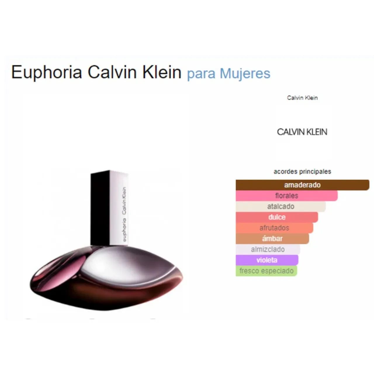 Euphoria Calvin Klein 100mL - Foto 3