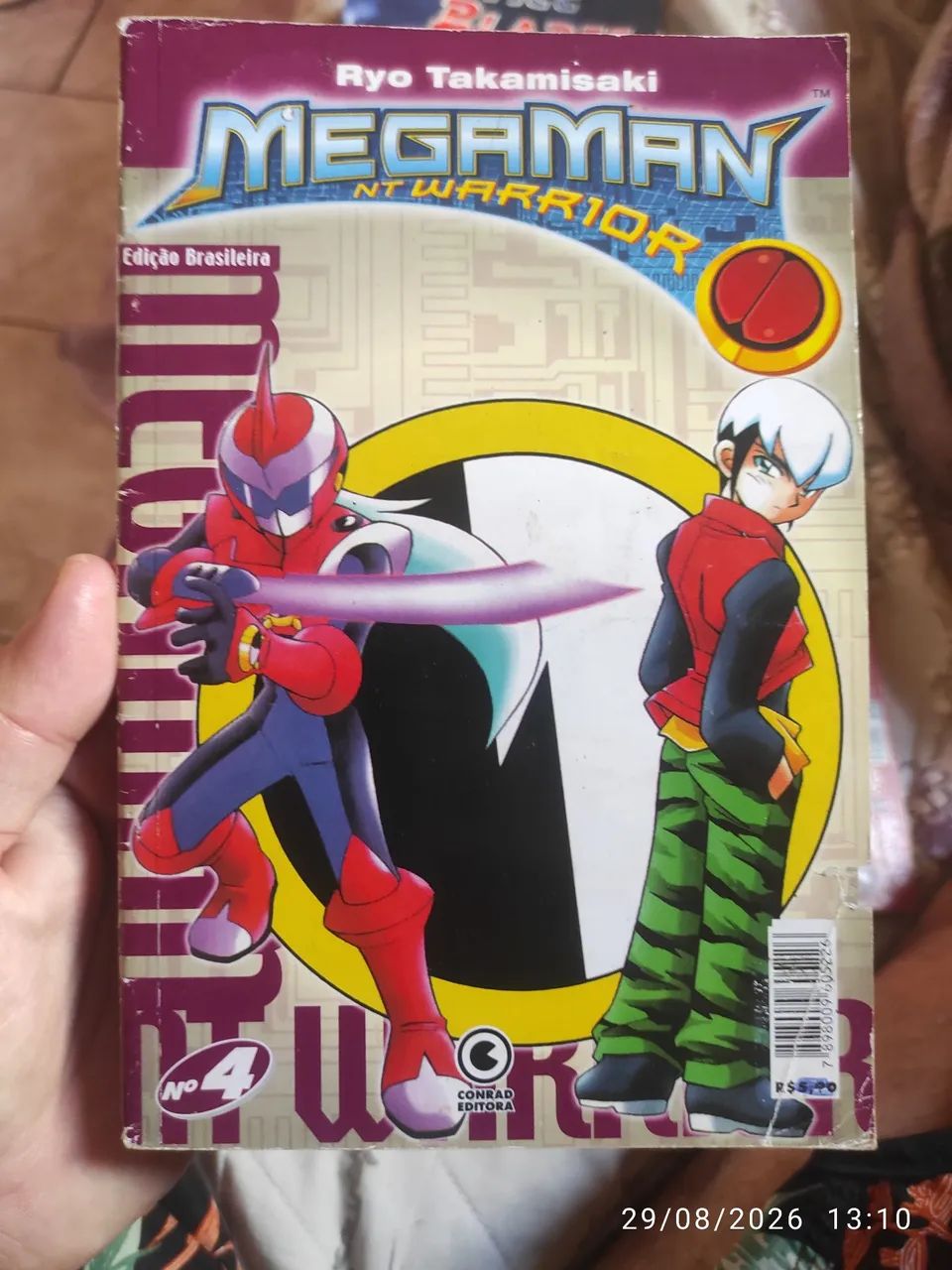 Mangá Megaman n° 4