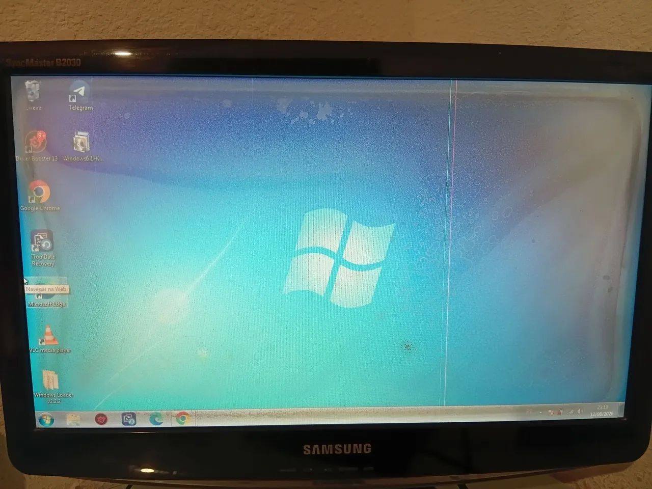 Monitor quebra galho Samsung 20 polegadas - Foto 5