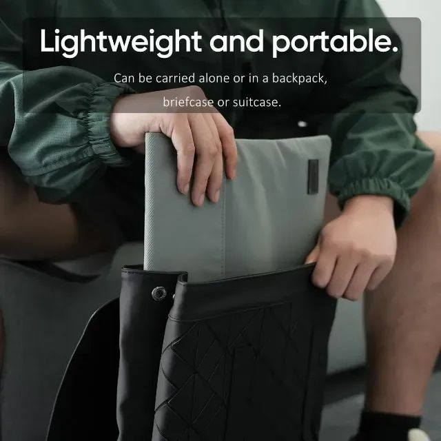 CASE Para Monitor Portátil Arzopa Até 16 Polegadas Cinza - Foto 3