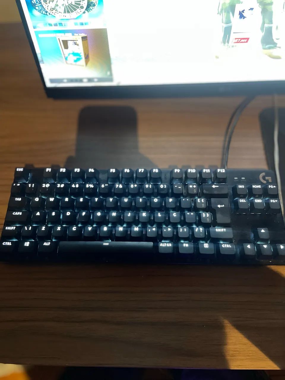 Teclado gamer Logitech G413 TKL SE - Foto 3