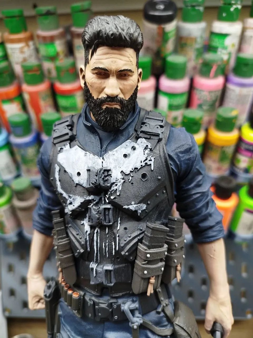 Action Figure Frank Castle - Justiceiro - Marvel