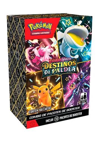 Combo de Pacotes - Destinos de Paldea (PT-BR)