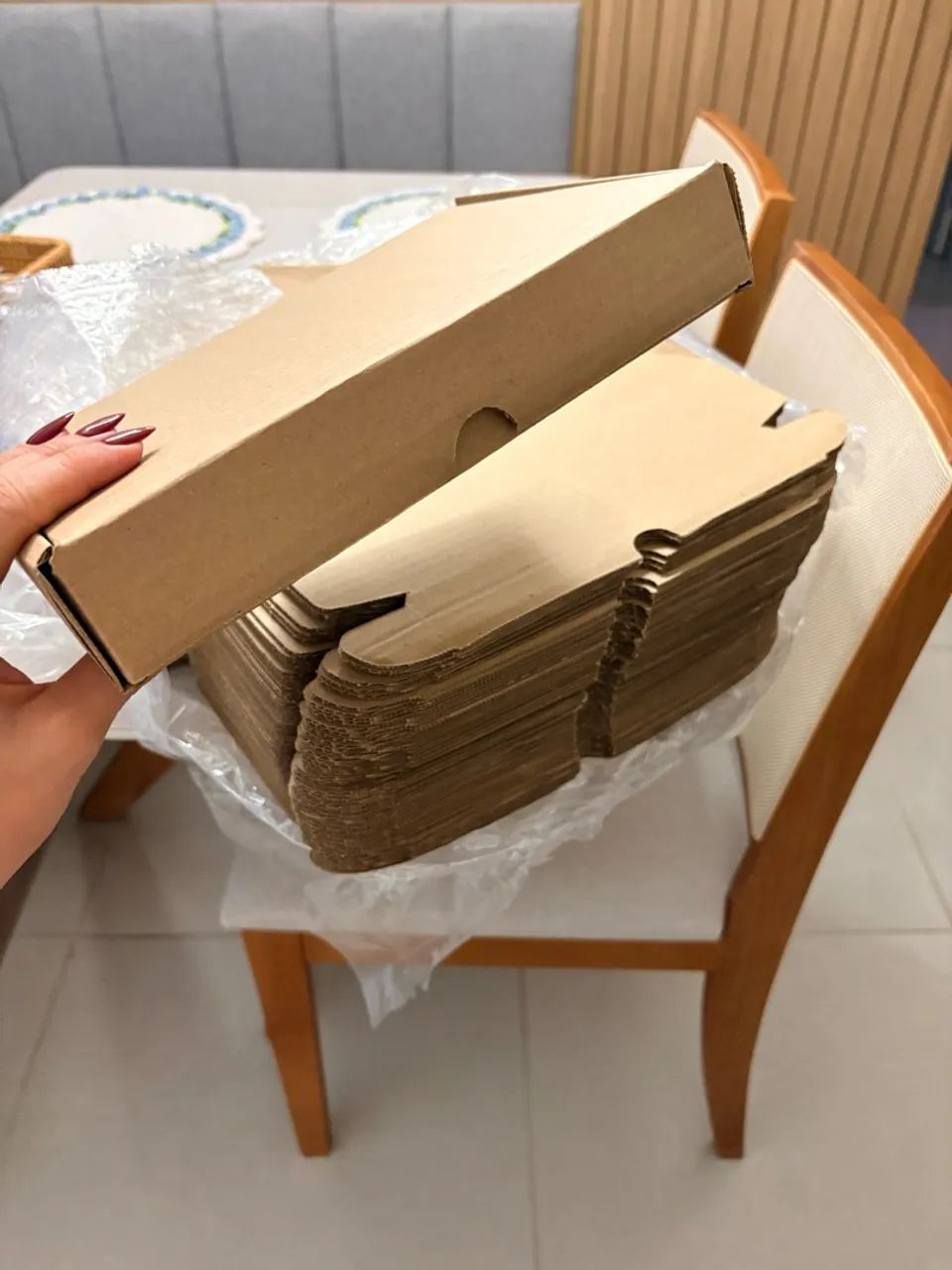 Caixas de papelão 