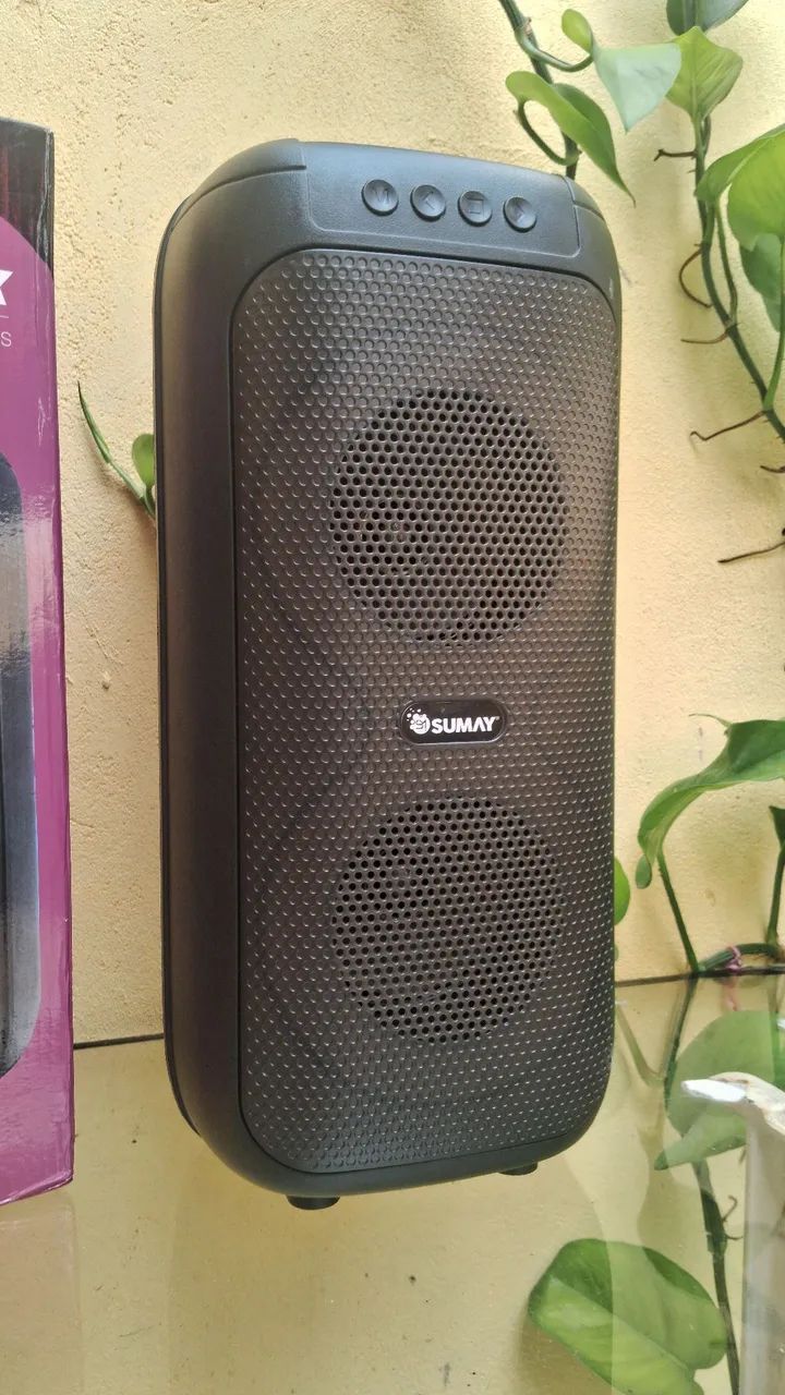 CAIXA DE SOM SUMAY SLIM BOX 60W - Foto 3