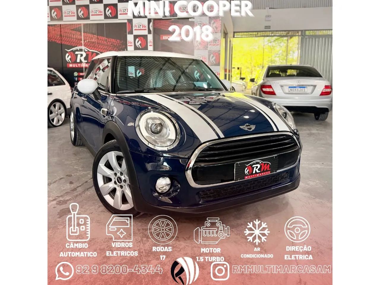 Mini Cooper COOPER 1.5 Turbo 12V 5p Aut. 2018