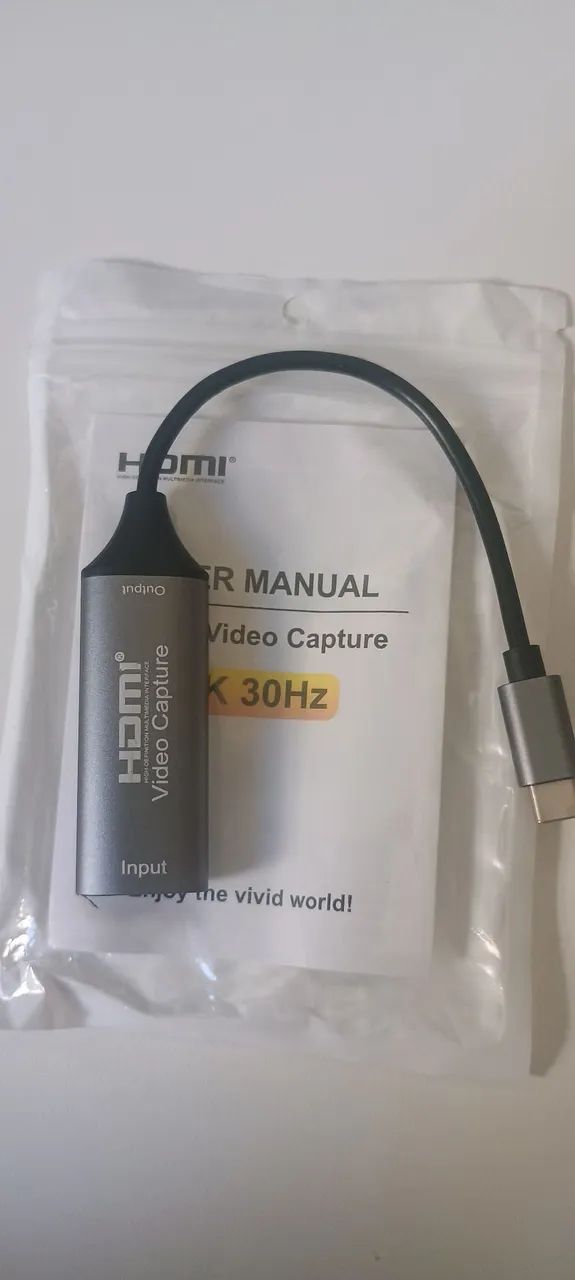Placa de Vídeo Capture Hdmi xC