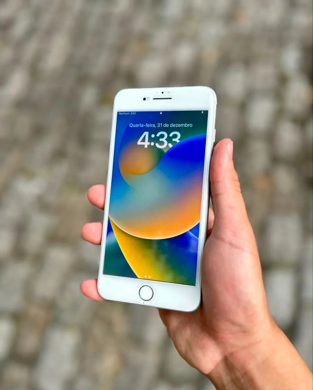 iPhone 8 Plus branco 256gb  - Foto 5
