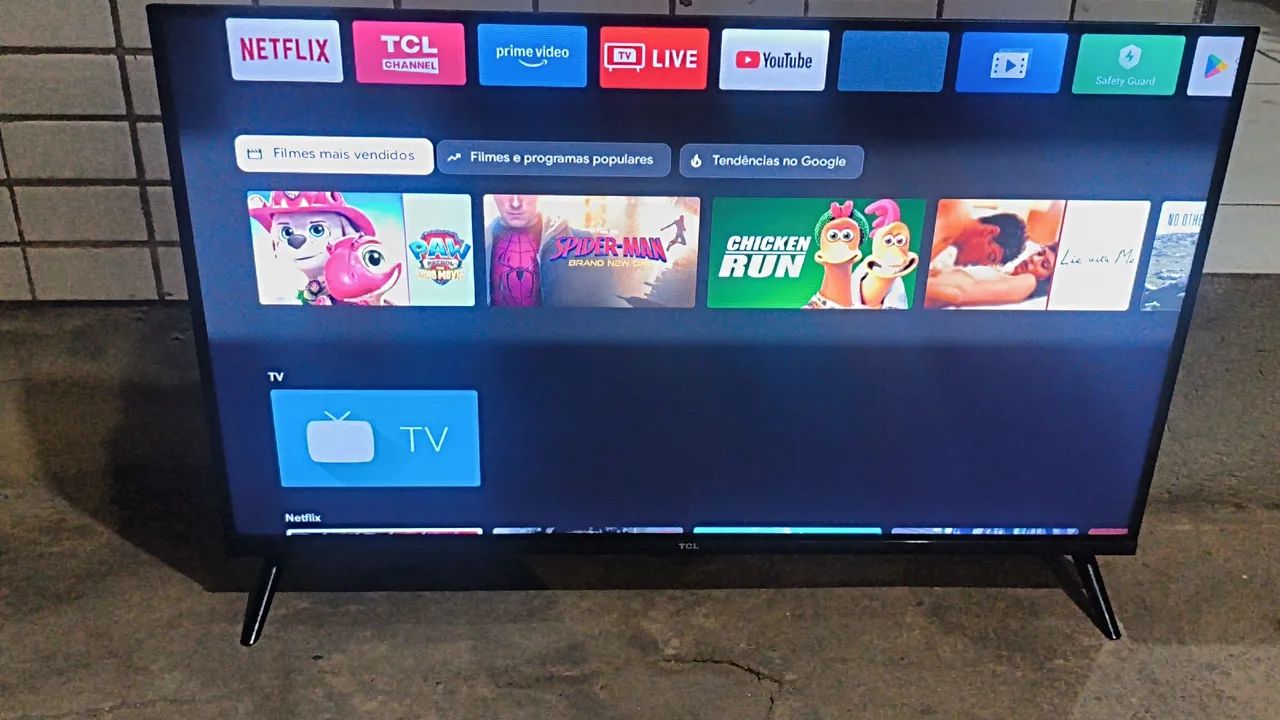 Tv Smart TCL 32 Polegadas Android Completa Top de Verdade  - Foto 4